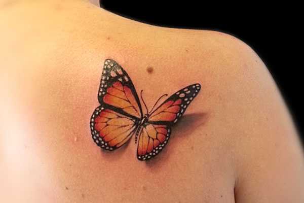 tatuaj fluture